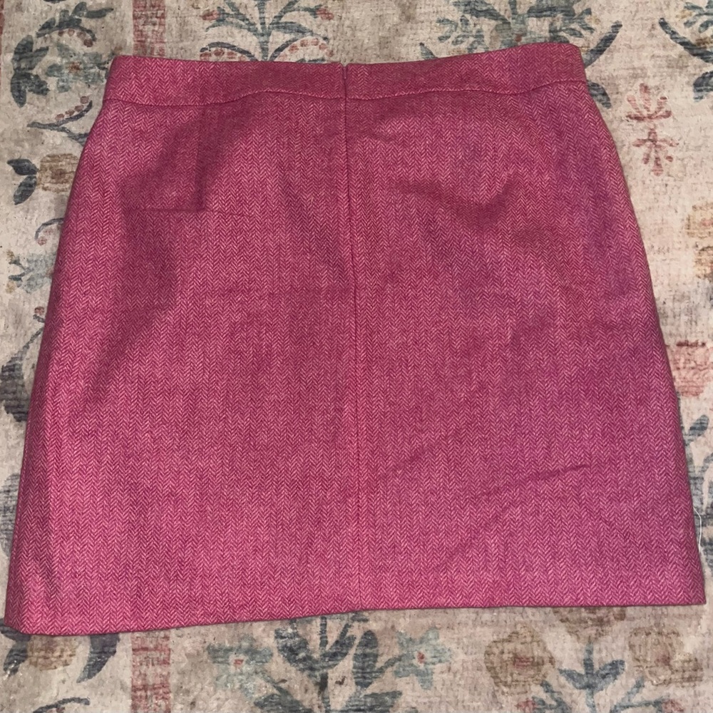 Boden Herringbone Mini Skirt